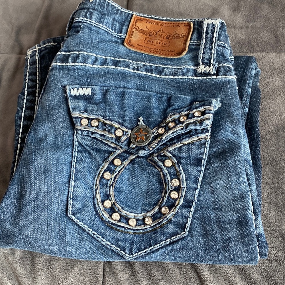Big Star Liv Boot jeans Size 28R